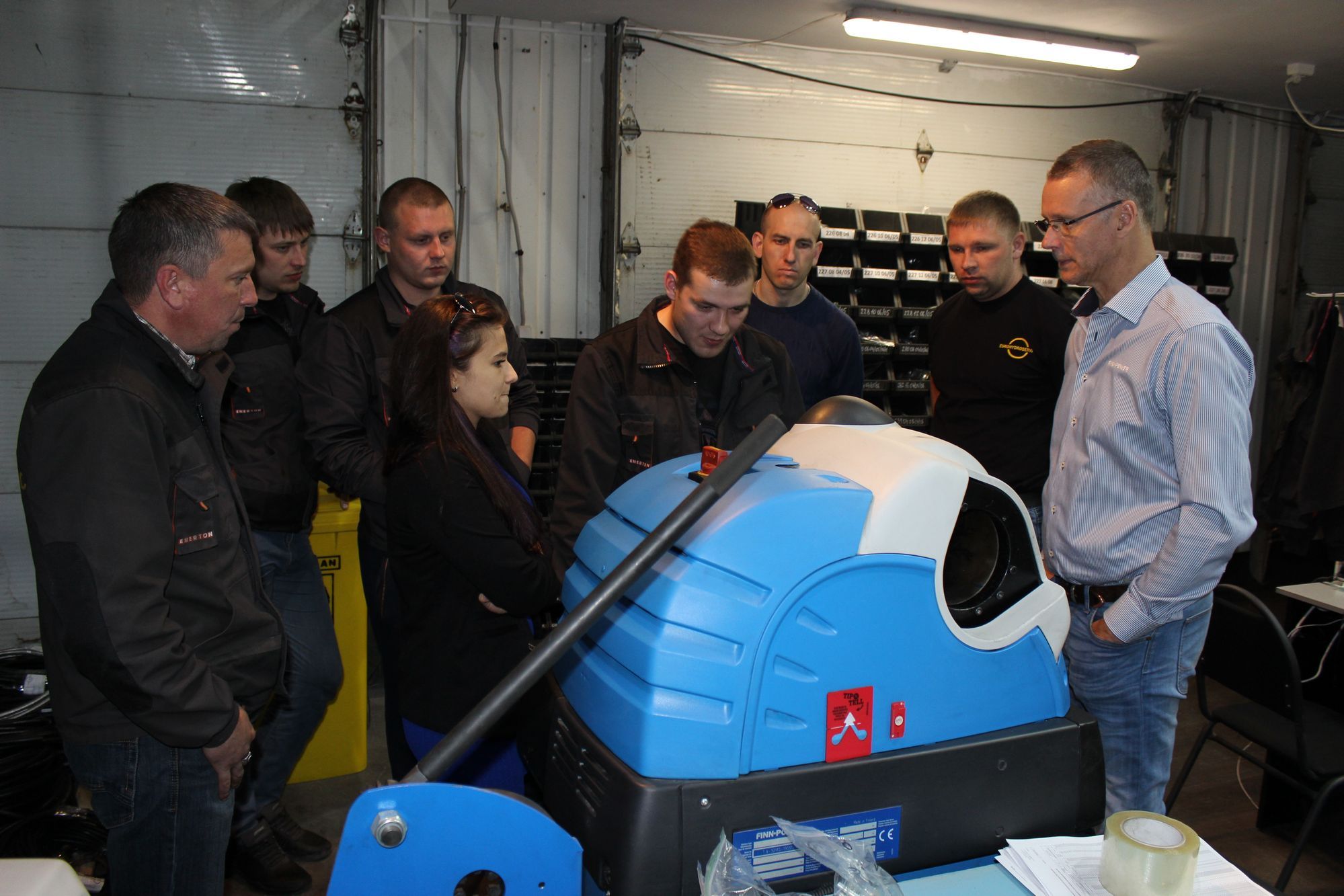 Визит представителя компании «Finn Power» Еврогидросервис
